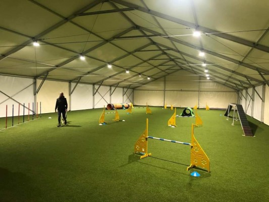 Kynologická hala v Kopaninách