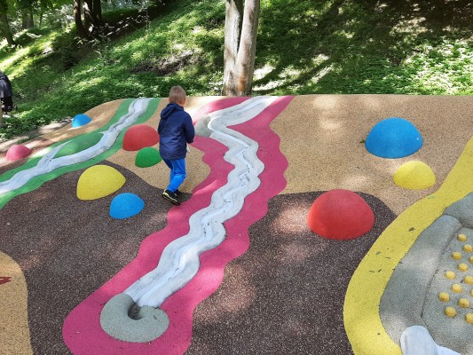 Venkovní kuličková dráha