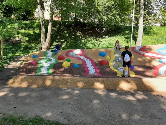 Venkovní kuličková dráha